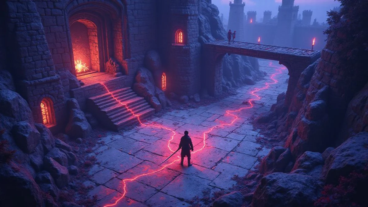Ilustracija iz video igre Dead Cells