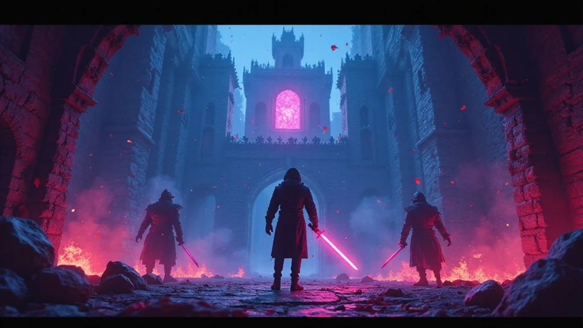 Ilustracija iz video igre Dead Cells