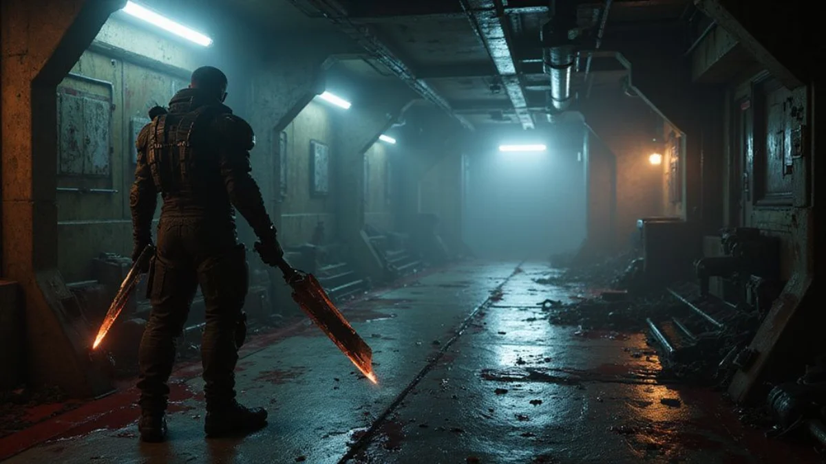 Ilustracija iz video igre Dead Space Remake