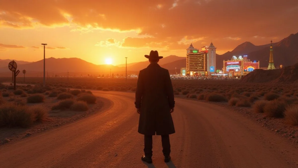 Ilustracija iz video igre Fallout: New Vegas