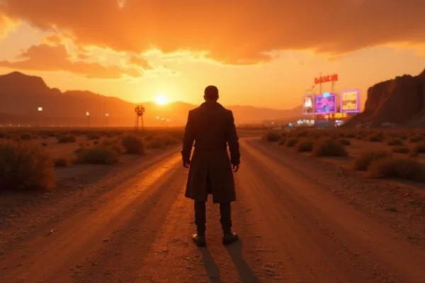 Ilustracija iz video igre Fallout: New Vegas