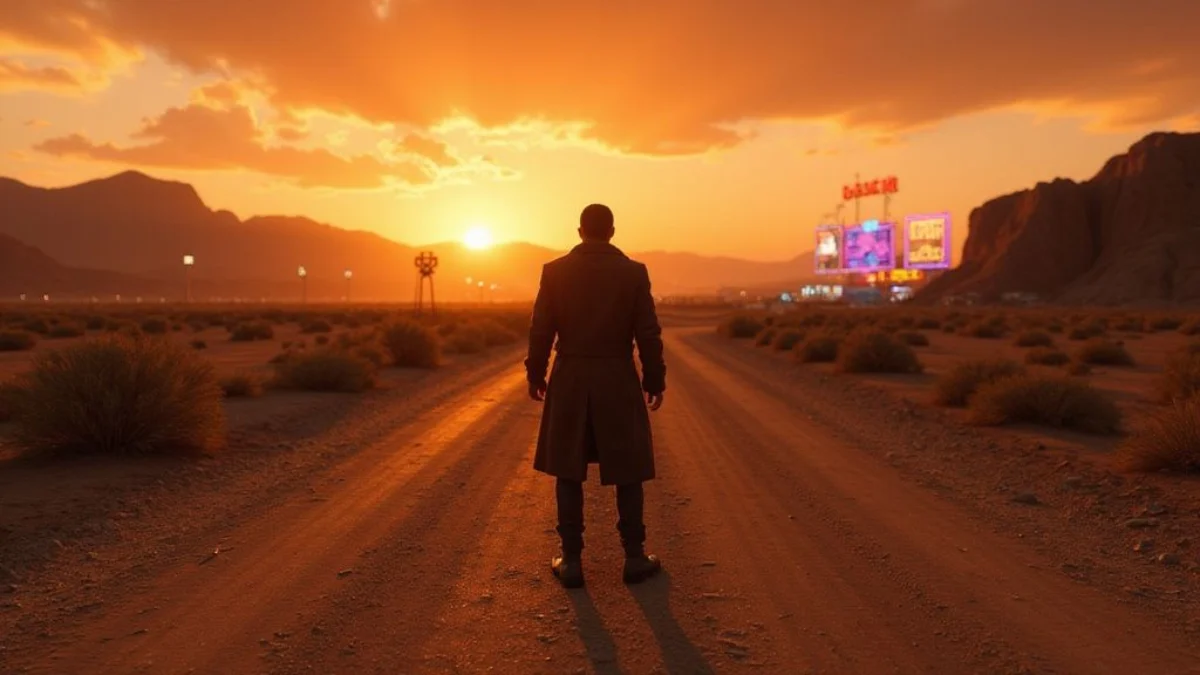 Ilustracija iz video igre Fallout: New Vegas