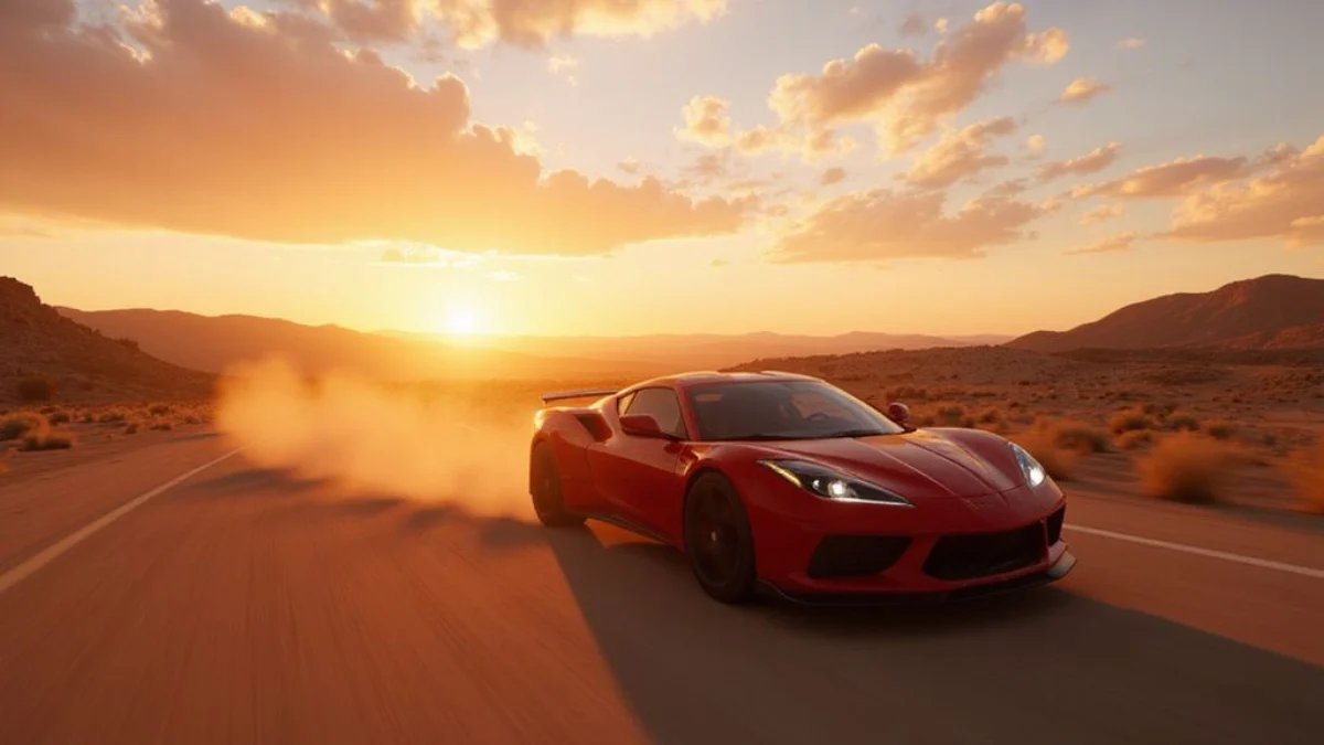 Ilustracija iz video igre Forza Horizon 5