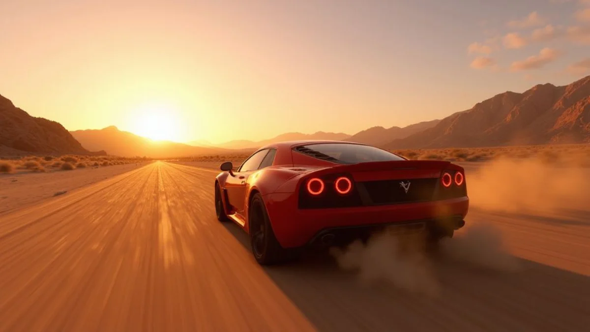 Ilustracija iz video igre Forza Horizon 5