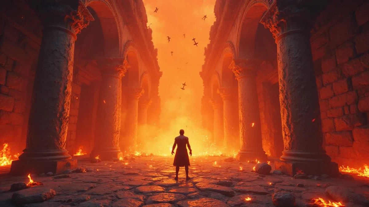Ilustracija iz video igre Hades