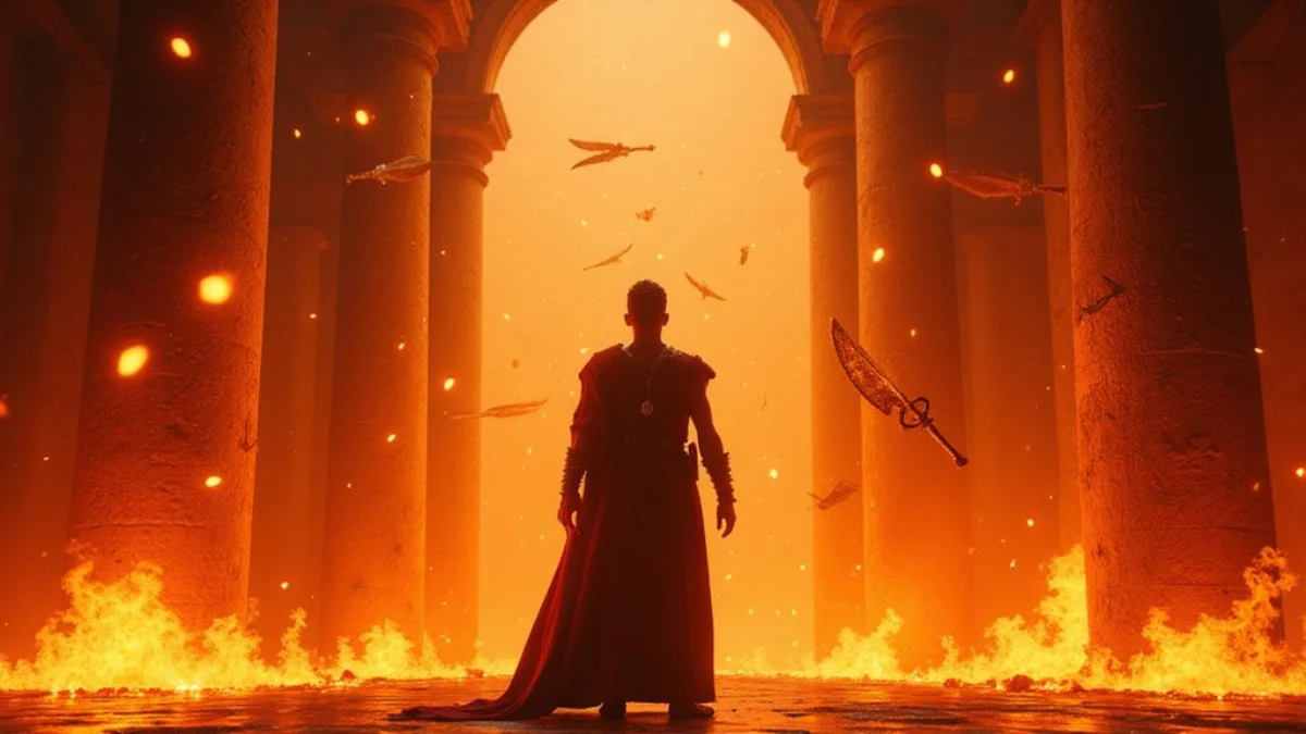 Ilustracija iz video igre Hades