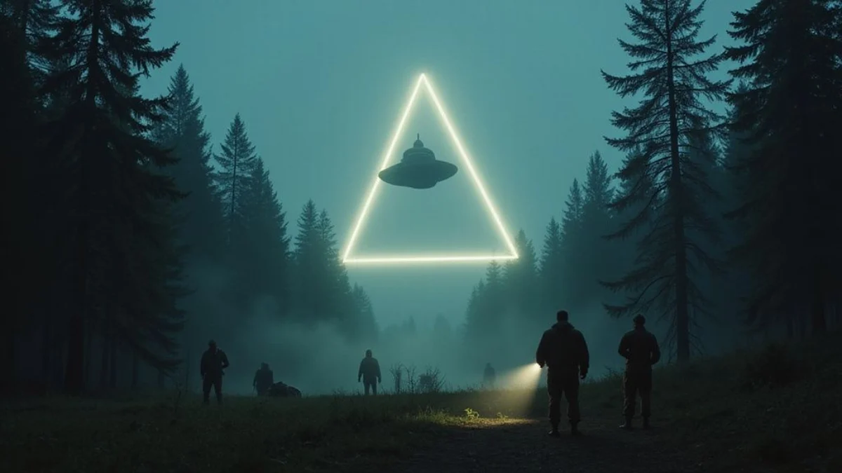 Ilustracija misterija: Incident u šumi Rendlesham