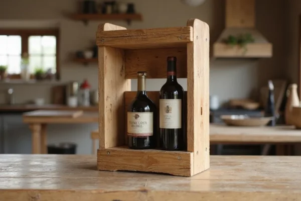 🏡 Dom i Vrt projekt: Izrada drvenog stalka za vino od recikliranog drveta