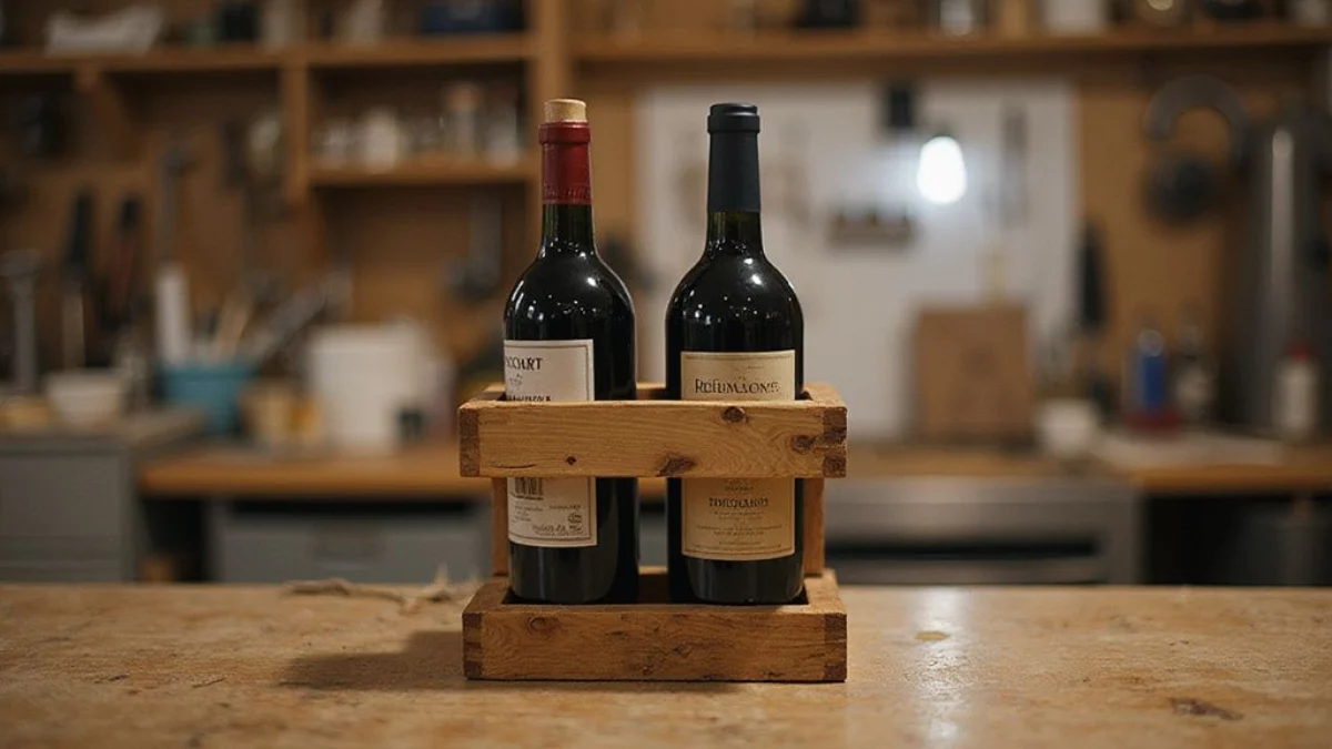 🛠️ Priprema za rad: Što vam je sve potrebno za Izrada drvenog stalka za vino od recikliranog drveta
