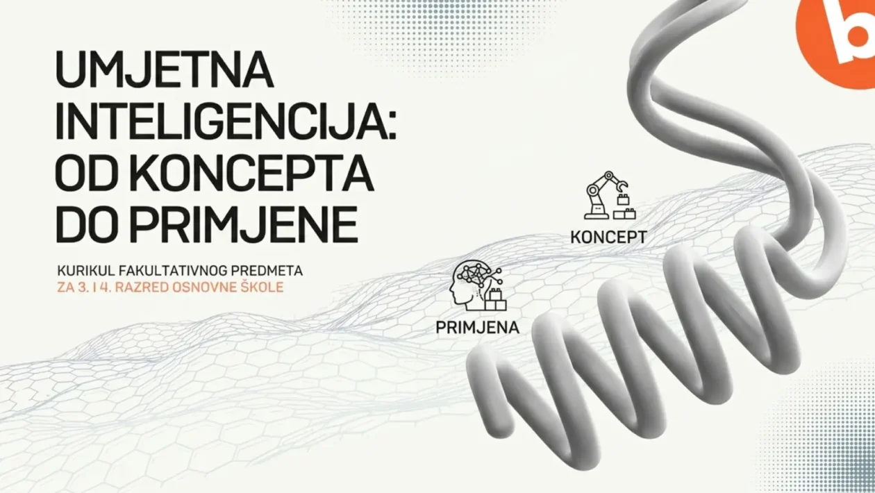 Kurikul Umjetna inteligencija: od koncepta do primjene u sklopu projekta BrAIn za osnovne i srednje škole