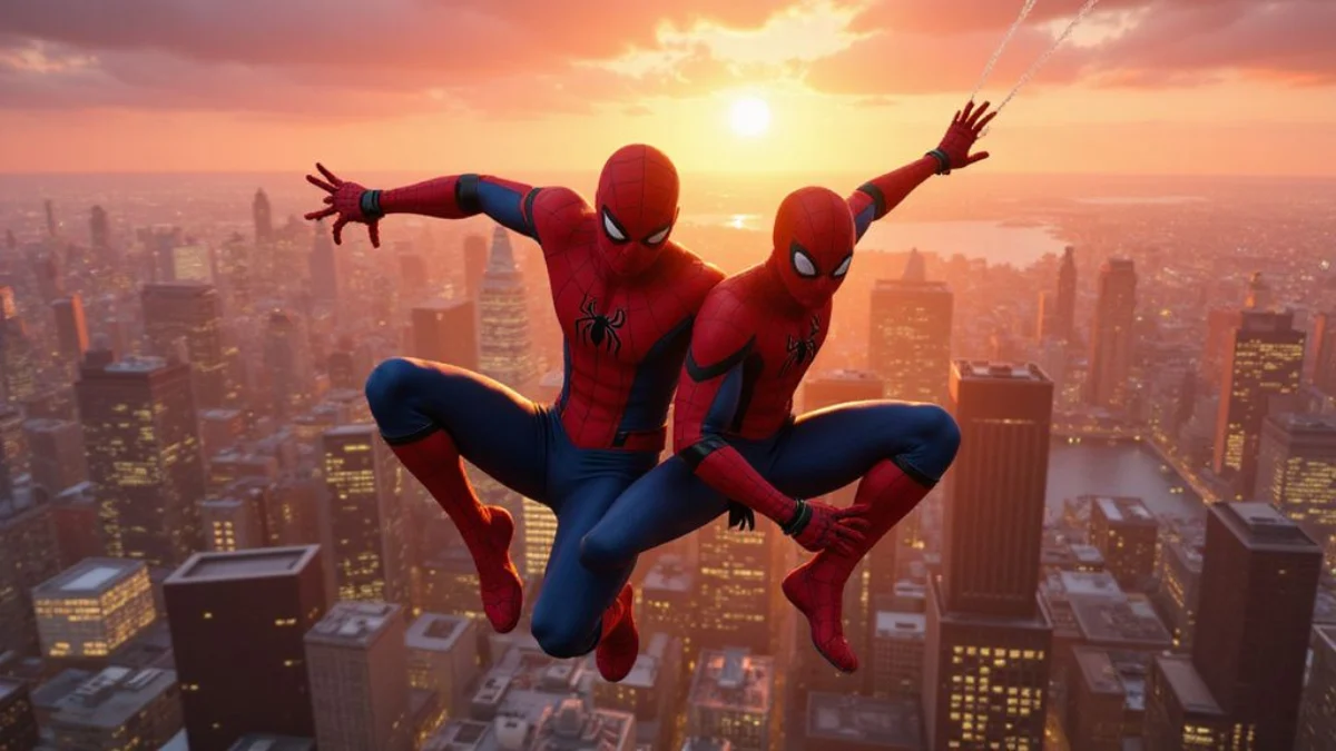 Ilustracija iz video igre Marvel's Spider-Man 2