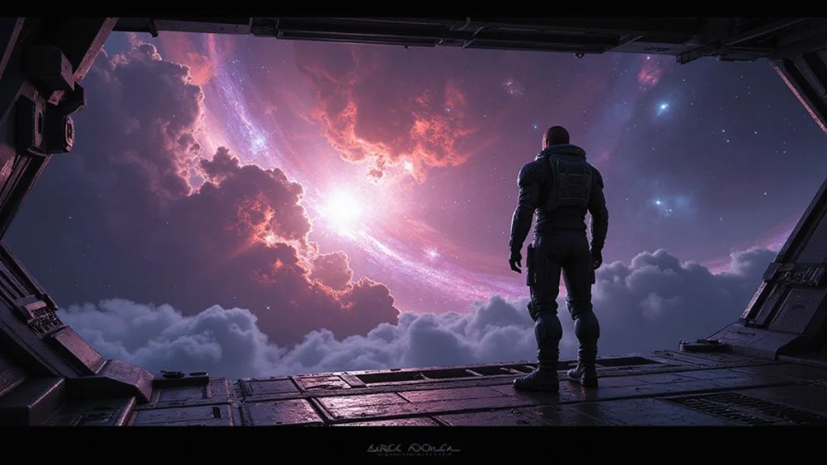 Ilustracija iz video igre Mass Effect Legendary Edition