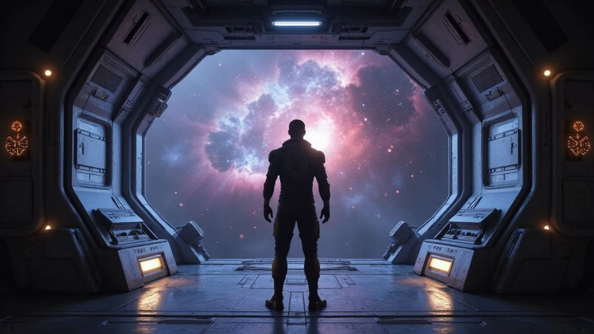 Ilustracija iz video igre Mass Effect Legendary Edition
