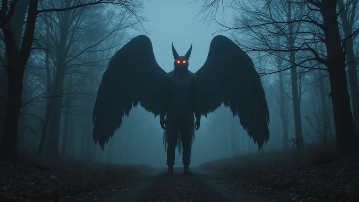 Ilustracija misterija: Mothman (Čovjek-moljac)