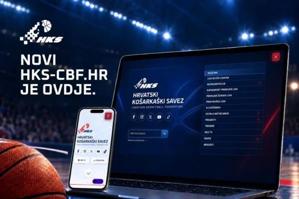 Novi službeni web Hrvatskog košarkaškog saveza s modernim dizajnom i statističkim centrom