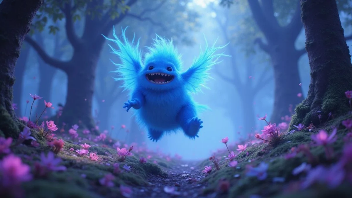Ilustracija iz video igre Ori and the Will of the Wisps