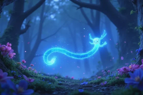Ilustracija iz video igre Ori and the Will of the Wisps