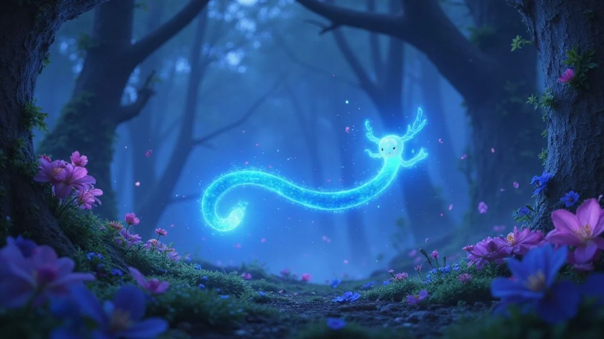 Ilustracija iz video igre Ori and the Will of the Wisps