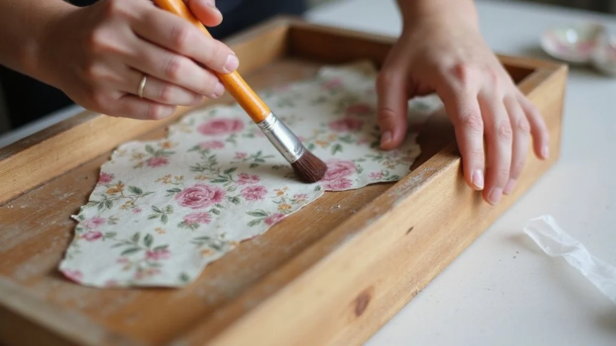 📏 Korak po korak: Glavni proces rada za Preuređenje starog ladičara decoupage tehnikom
