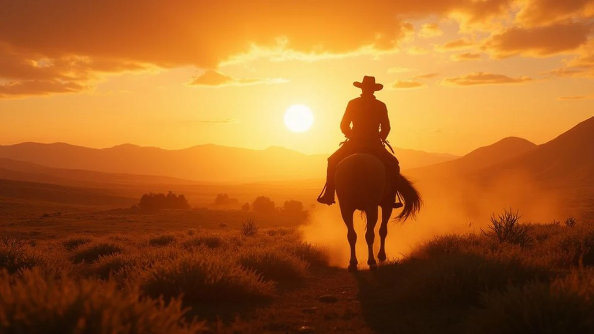 Ilustracija iz video igre Red Dead Redemption 2