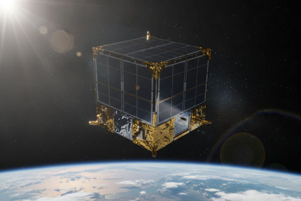 Satelit u orbiti iznad Zemlje
