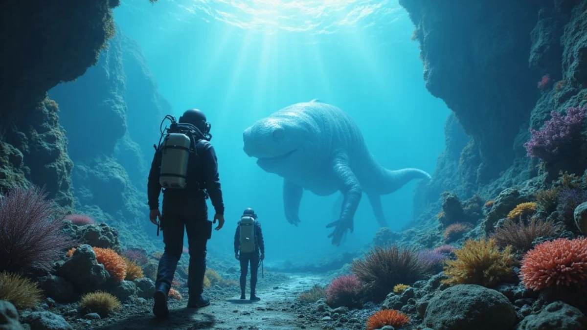 Ilustracija iz video igre Subnautica