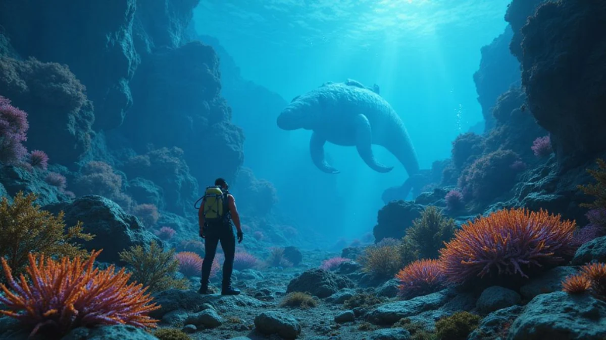 Ilustracija iz video igre Subnautica