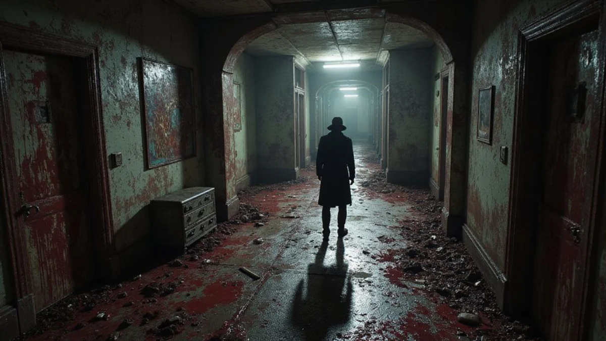 Ilustracija iz video igre The Evil Within