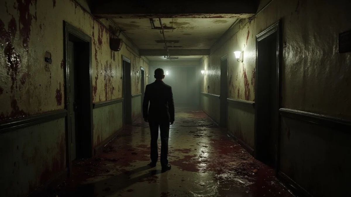 Ilustracija iz video igre The Evil Within