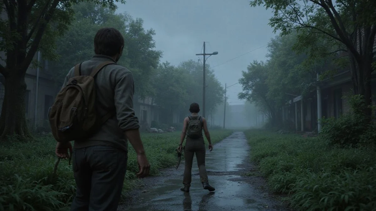 Ilustracija iz video igre The Last of Us Part II