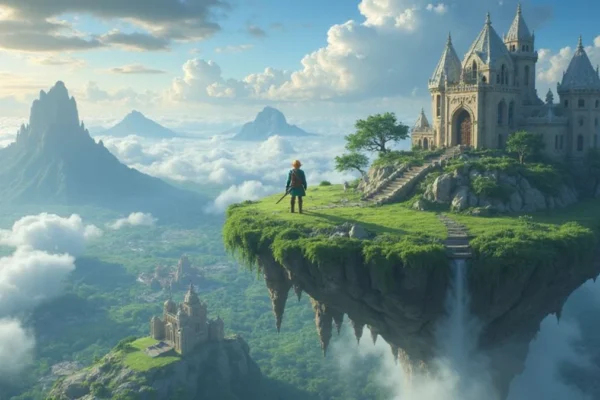Ilustracija iz video igre The Legend of Zelda: Tears of the Kingdom