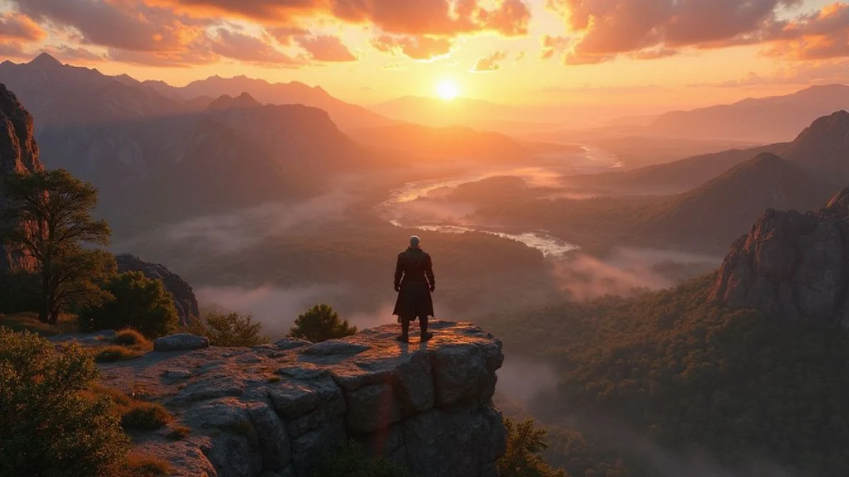 Ilustracija iz video igre The Witcher 3: Wild Hunt
