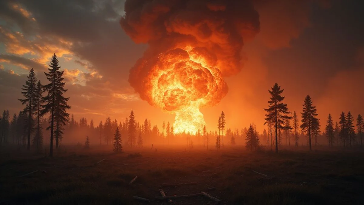 Ilustracija misterija: Tunguska eksplozija