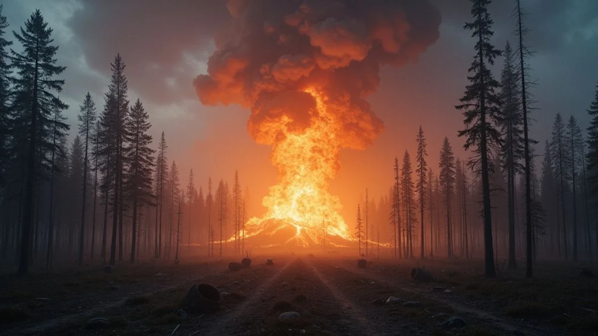 Ilustracija misterija: Tunguska eksplozija