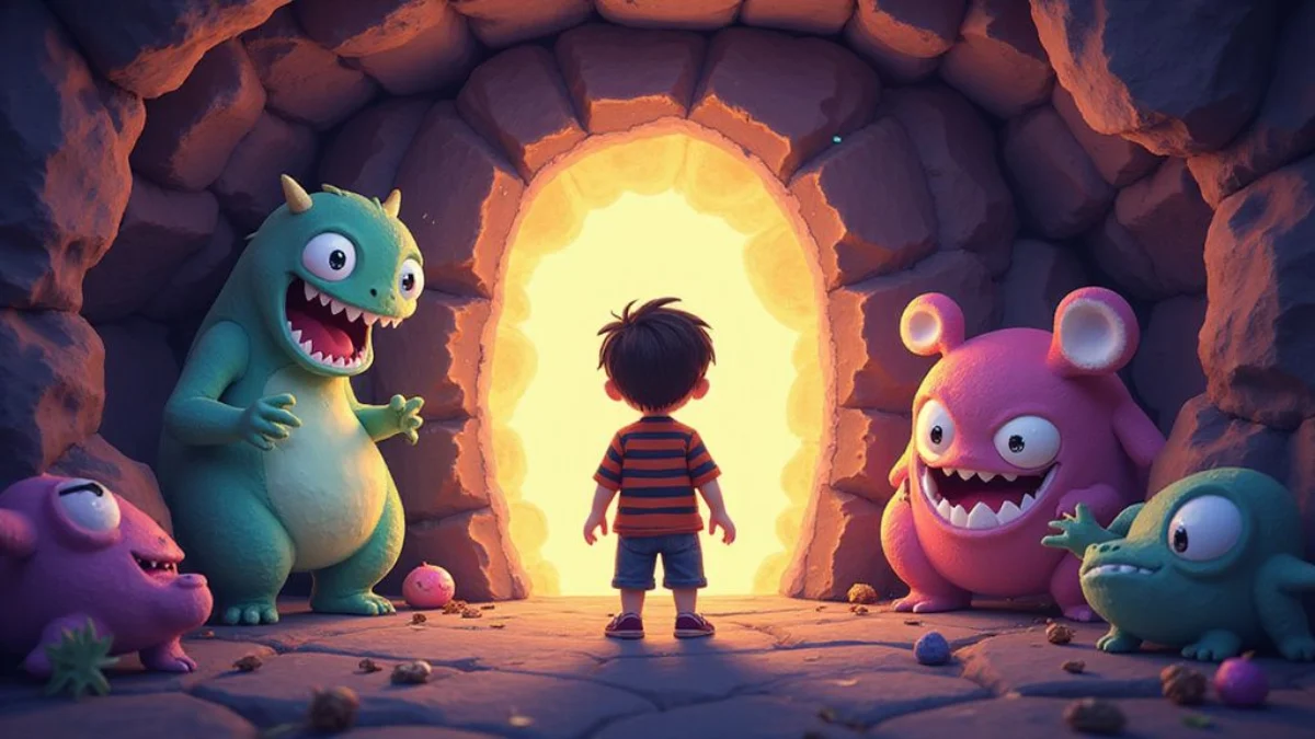Ilustracija iz video igre Undertale