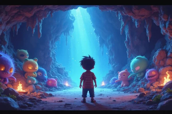 Ilustracija iz video igre Undertale
