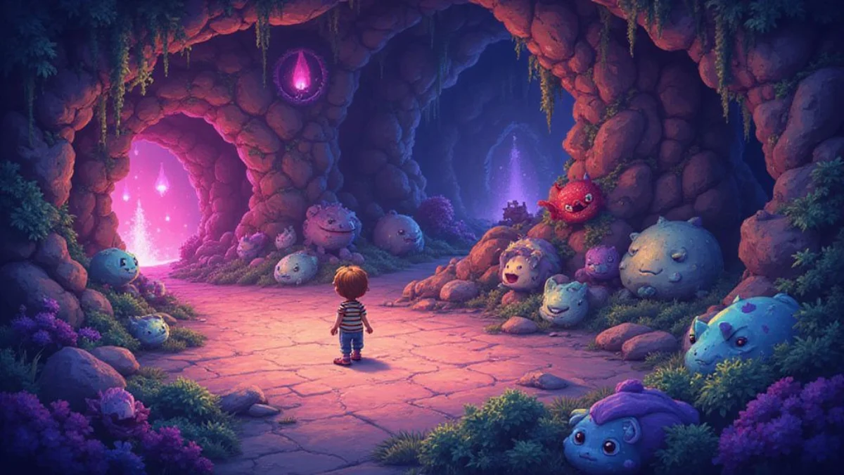 Ilustracija iz video igre Undertale