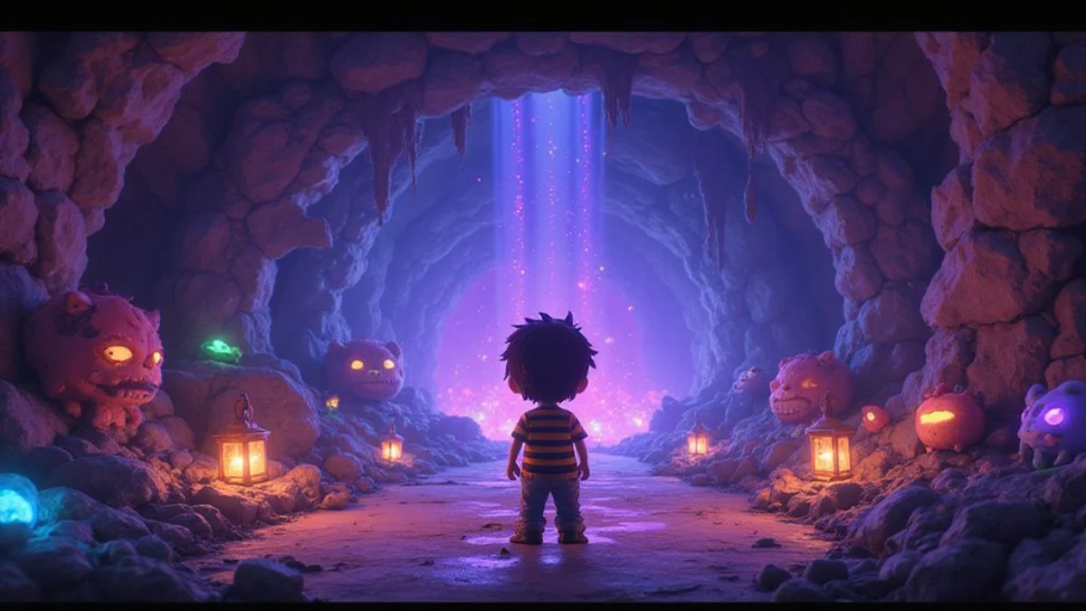Ilustracija iz video igre Undertale