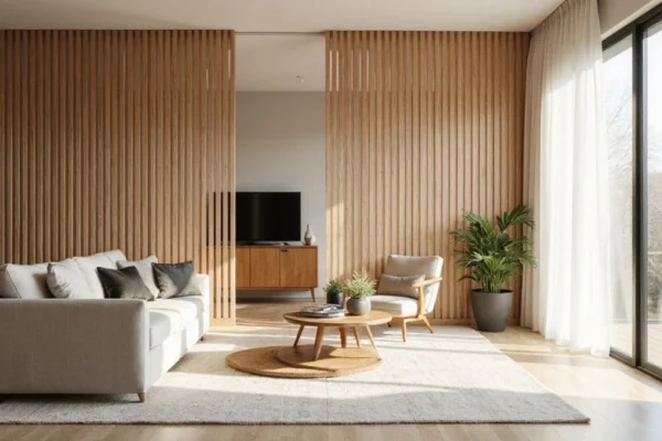 🏡 Dom i Vrt projekt: Uradi sam pregrada za sobu od drvenih letvica