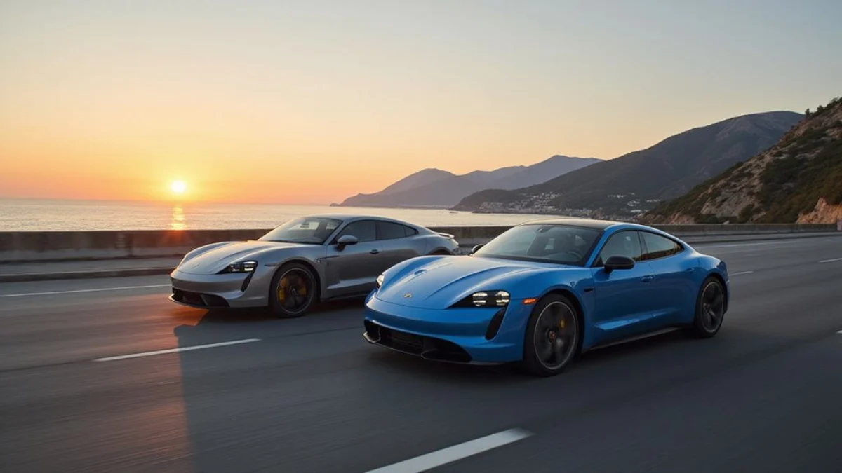 Automobil u vožnji, testiranje performansi: Usporedba: Audi e-tron GT protiv Porsche Taycan