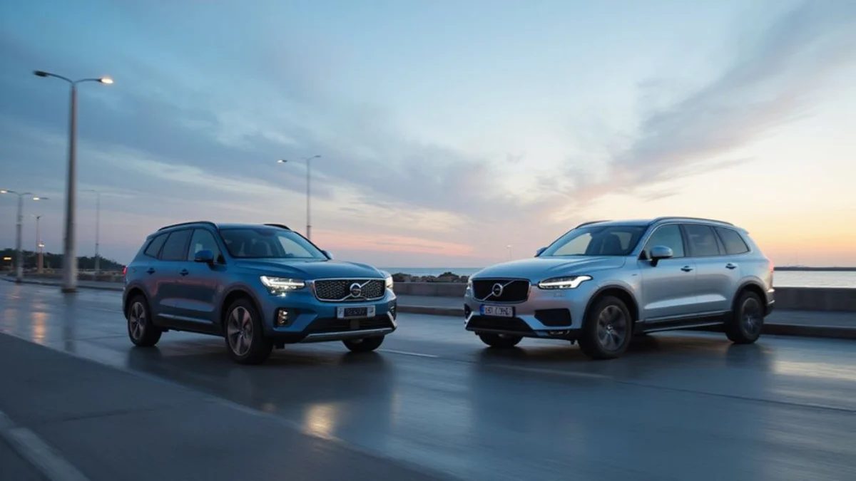 Automobil u vožnji, testiranje performansi: Usporedba: Kia EV9 protiv Volvo EX90