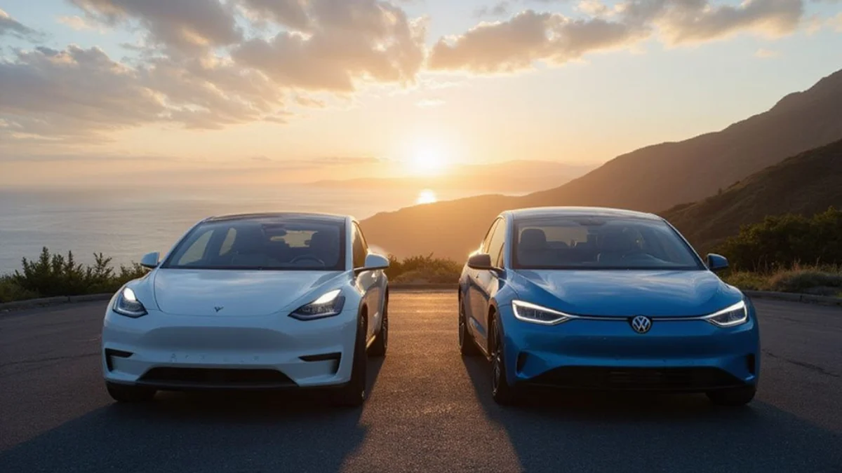 Detaljan prikaz dizajna i unutrašnjosti: Usporedba: Tesla Model Y protiv VW ID.4