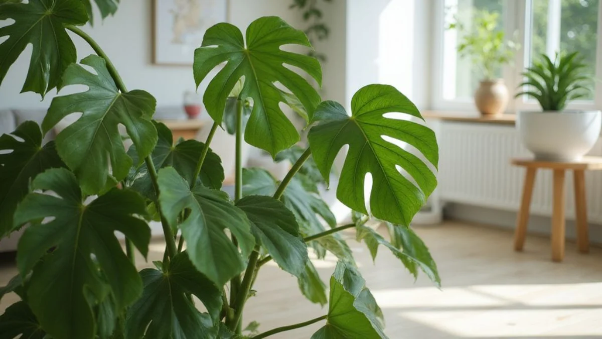 🏡 Dom i Vrt projekt: Vodič za njegu Monstera biljke: Kako dobiti ogromne listove
