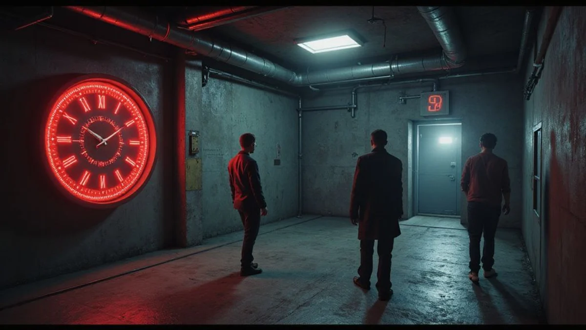 Ilustracija iz video igre Zero Escape: Nine Hours