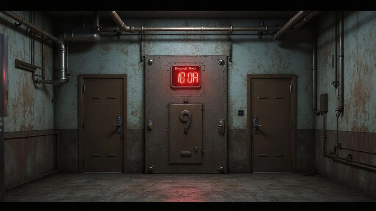 Ilustracija iz video igre Zero Escape: Nine Hours