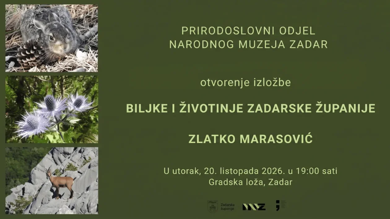 Biljke i životinje Zadarske županije Zlatko Marasović