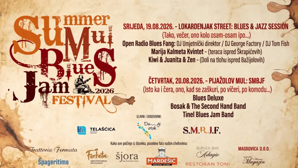 Blues Festival Sali Summer Mul Blues Jam Festival