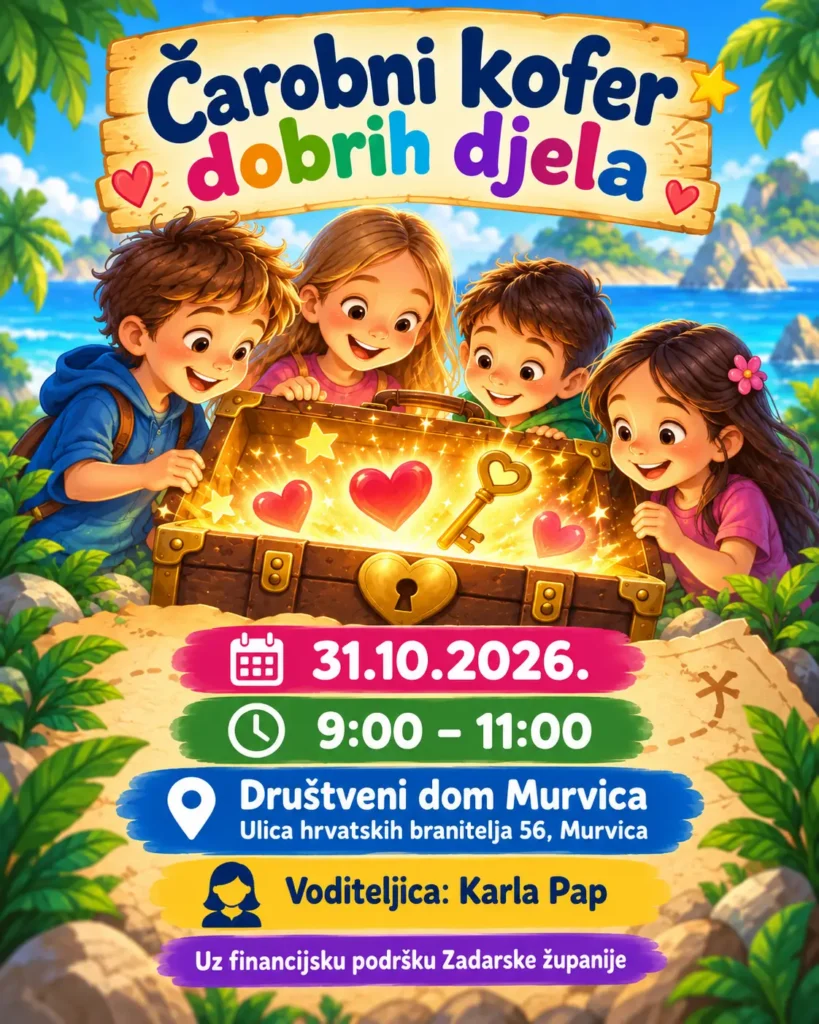 Čarobni kofer dobrih djela radionica za djecu Murvica (2)