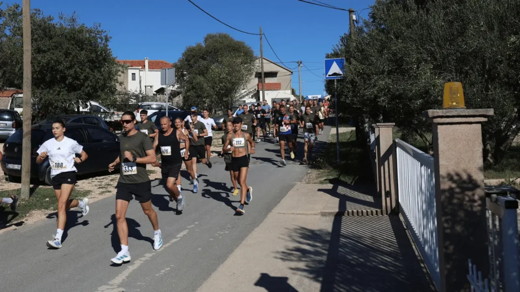 Linijom obrane grada Zadra atletska utrka