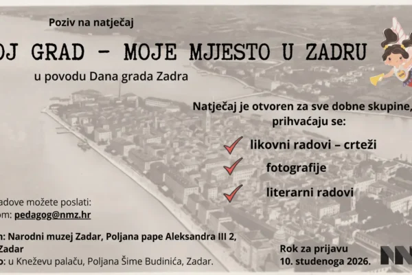 Moj grad - moje mjesto u Zadru